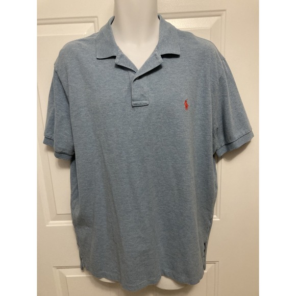 Polo Ralph Lauren Other - Polo‎ Ralph Lauren Light Blue Men’s Size XL Short Sleeve Classic Shirt Logo Pony